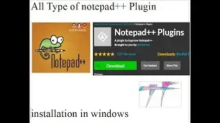 Notepad++ Plugin installation method 