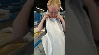 We’re proud of Trent for willingly packaging meals for people in need #autismfamily