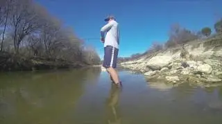 Sand Bass Fishing on the Nolan River