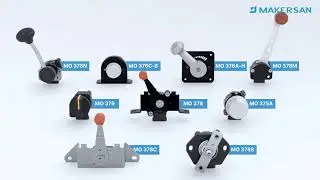 Makersan Control Lever Product Range