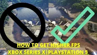 HOW TO GET HIGHER FPS ON XBOX SERIES X | PLAYSTATION 5 (ark survival evolved)