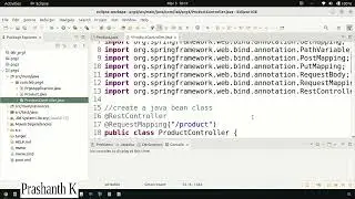 Spring Boot Rest Controller with HTTP Methods