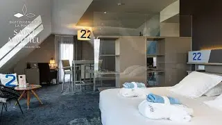 Hostellerie de la Pointe Saint-Mathieu | Suite de luxe avec vue mer et phare Pointe Saint-Mathieu