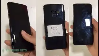 Leaked video shows Samsung Galaxy S9 in wild | Leak Report, Specs | AndroidHits