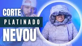 PRODUÇÃO PARA BARBEIROS - CORTE PLATINADO ... NEVOU