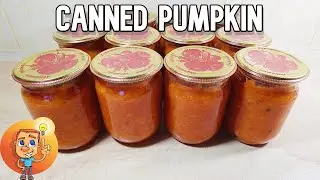 Canning Pumpkin - How to canning pumpkin caviar