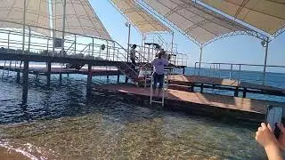 Сегодня на пирсе после зарядки Академии "Успех Вместе" пела душа