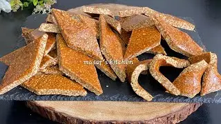 How To Make Peanut Brittle/ Nkate Cake🇬🇭/@MasofsKitchen