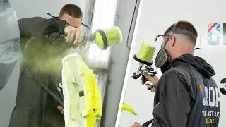 Work in progress with the DeVilbiss spray gun! | CROP