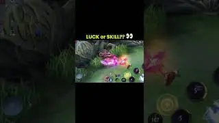 Luck or Skill? 👀 #mobilelegends #dyr #mlbb