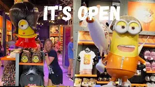 IT'S OPEN! Universal Studios Orlando Minion Land Evil Stuff store is officially open, check it out!