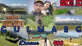 GULMARG🥰MEIN GUL KAB KHILTE HAI🤪😂| Meadows Of Flowers🌸| Vlog 40 @hussan91 #kashmir #travel#couple