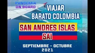 SAN ANDRES ISLA VIAJAR BARATO SEPTIEMBRE - OCTUBRE 2021 - DESDE BUCARAMANGA