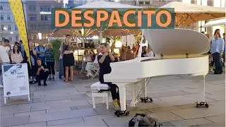 Despacito | Street Piano Performance - Omar Altayi