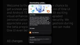 Samsung S24 Ultra One UI 7.0 Android 15 Beta available in the USA! 👍