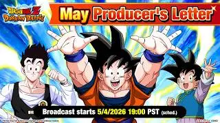 [DOKKAN BATTLE] May Producer's Letter