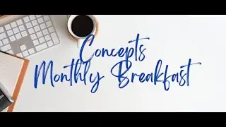 Concepts Breakfast 2023 03 09