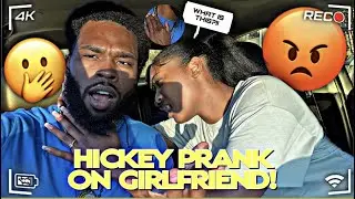 *PRANKING MY GF WITH A HICKEY ON MY NECK!!!*