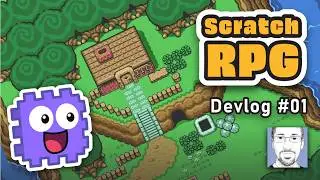 Scratch RPG | Devlog #01 | Splitting & Stamping Sprite Sheets