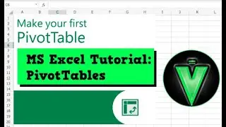 Make Your First Pivot Table in Excel |  MS Template Walkthrough