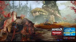 God of War [ Intel i5-4460 ✪ AMD RX 550 ]