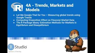 Session 4A - Trends, Markets, Models