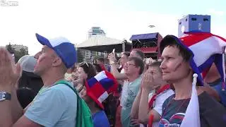 Russians Celebrate Epic Spain Victory!! Samara!! 01.07.2018 Graham Phillips