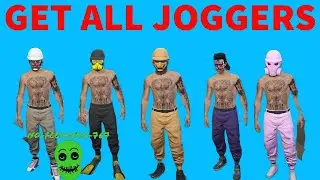GTA5|ONLINE|HOW TO GET ALL COLORED JOGGERS IN GAME - EASIEST METHOD❗️ ❗️