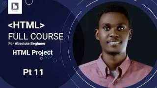 Profile Page with HTML