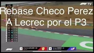 Rebase de Checo Pérez vs Lecrec GP Turquía 2021