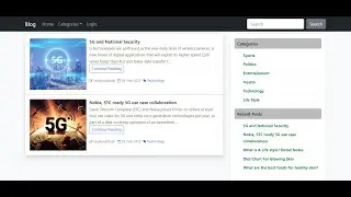PHP Blog Project Final Demo 