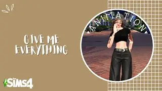 Give Me Everything | Dance Animation | The Sims 4