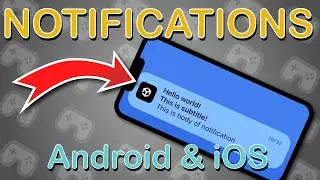 How to send Native Notifications on Android and iOS in Unity