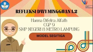 Refleksi Dwi Mingguan 1.2 Hanna Difetra Alfath SMP N 8 Metro Lampung  CGP 9