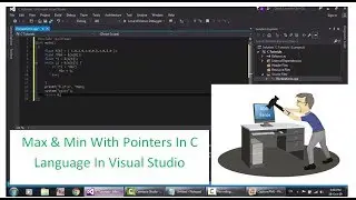 C Programming Language, Pointers to get the maximum and minimum value from an array