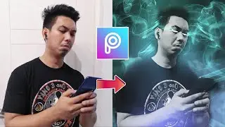 Quick Edit : Cong TV Smoke Effect/Glowing Eye | PicsArt Tutorial