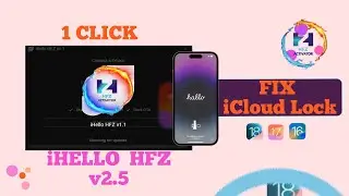 HFZ iHELLO Activator | How to BYPASS Activation lock | CHANGE SERIAL WITH BROQUE RAMDISK