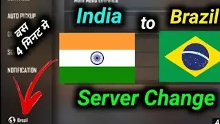 How to create Brazil server Account In Free fire 2022|| How to change your server In Free fire