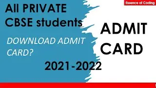 admit card for private students | cbse | latest news | class 10 | class 12 | class x | class XII