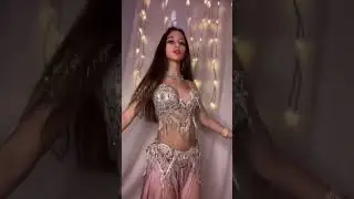 Beautiful belly dance with bottle 🥰 