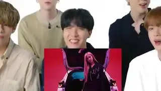 BTS reaction to BLACKPINK - 'LALALA LIE' M-V