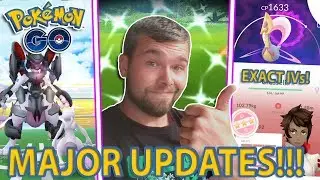 AMAZING QUALITY OF LIFE UPDATE, NEW SHINY CAUGHT, AND ARMORED MEWTWO RAID HOUR! Pokemon GO