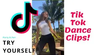 Tik Tok dance challenge clips