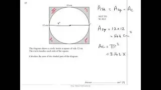 Area of compound shapes