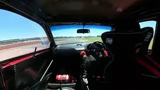 Momo Honda Integra DC2 race car hot lap @ Taupo Motorsports Park with James Corban - 