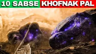 10 Moments When Godzilla Almost Died 🥲| Monsterverse | Godzilla x kong