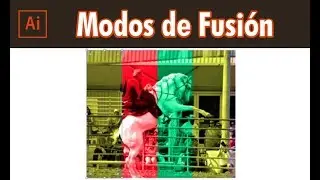 ✅ COMO CREAR MODOS DE FUSION Adobe Illustrator CC Bien explicado [Curso de Adobe Illustrator CC]
