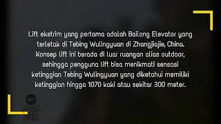 FAKTA UNIK 5 ELEVATOR PALING EXTREM DI DUNIA