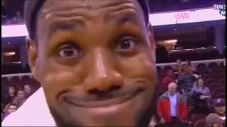 LeBron got that lightskin stare fr