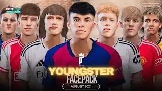 Youngster Facepack Vol.24 Pes 2021 & Football Life 2024 (SIDER) PC